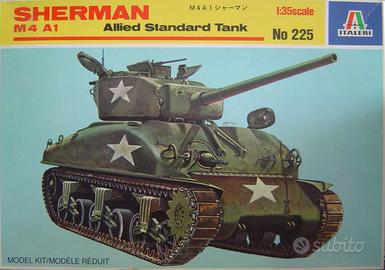 Italeri Sherman M4 A1 Allied Standard Tank 2 serie