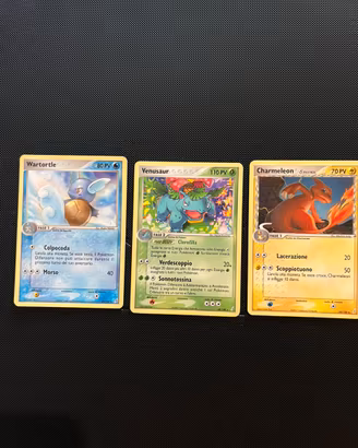 Lotto carte pokemon