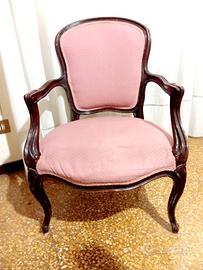Poltrona stile Luigi XV Art decò
