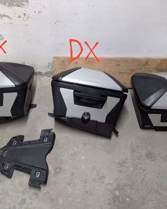 Valigie Originali KTM + Piastra e Bulloneria