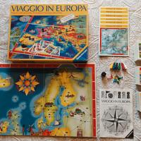 Viaggio in Europa - gioco Ravensburger - 1980