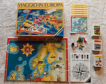 Viaggio in Europa - gioco Ravensburger - 1980