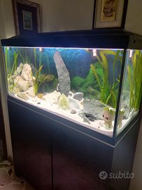 Ferplast Cayman 110cm 240 litri acquario completo