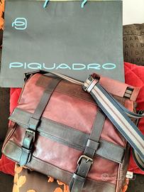 stupenda borsa tracolla PIQUADRO pelle COME NUOVA 