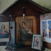 altare domestico Madonna col bambino 