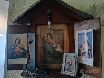 altare domestico Madonna col bambino 