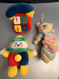 3 morbidi PELUCHE che suonano