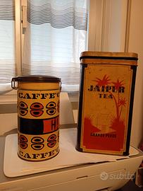 barattoli vintage anni 60 
