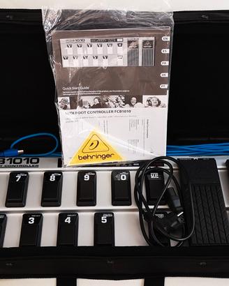 pedaliera midi + custodia Behringer fcb 1010