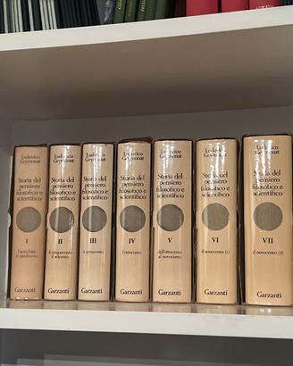 L. Geymonat, Storia del pensiero filosofico, 7vol.
