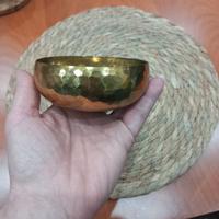 Coppetta vintage in ottone