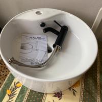 Lavabo da appoggio bianco nuovo mai usato