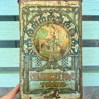 Scatola Latta Liberty 1910 chiambretto & C Torino