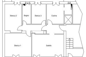 2 stanze per studenti- via Marengo- 250€ l'una
