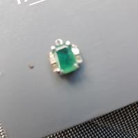 splendido anello in platino diamanti vvs d e smera