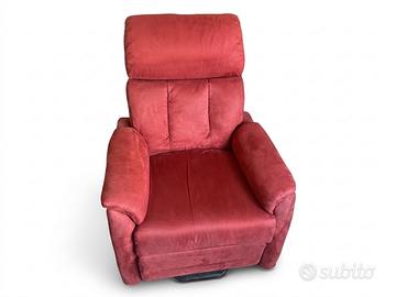 Poltrona Elettrica Alzapersona Reclinabile + Ruote