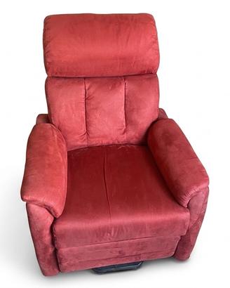 Poltrona Elettrica Alzapersona Reclinabile + Ruote