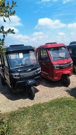 MOTOCARRO ELETTRICO 3 RUOTE CASSONE RIBALTABILE