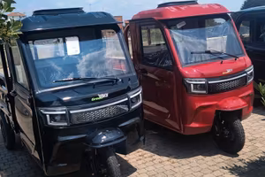 MOTOCARRO ELETTRICO 3 RUOTE CASSONE RIBALTABILE