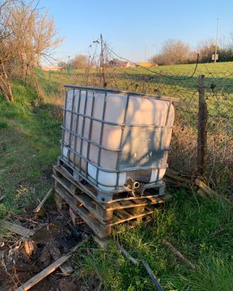 Vasca cestello acqua 1000 litri