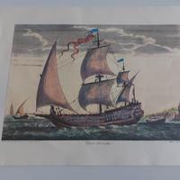 Stampe da collezione- Soggetto "Velieri del 1700