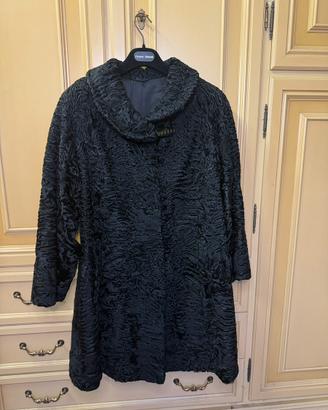 Giacca/Cappotto in pelliccia di persiano swakara