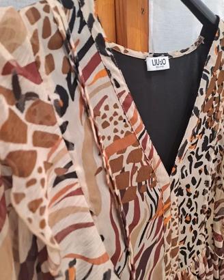 Liu Jo abito con stampa animalier