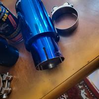 Terminale marmitta jaguar/pinze auto 57mm.scarico 