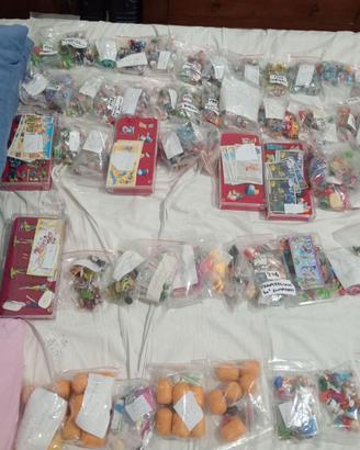 Lotto serie sorprese Kinder centinaia di cartine