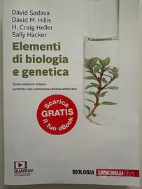 “Elementi di biologia e genetica”- Zanichelli