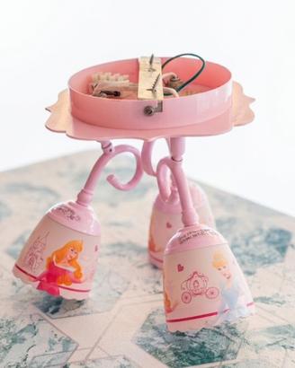 Lampadario cameretta tema Principesse