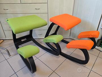 Coppia sedie ergonomiche 