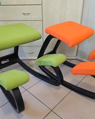 Coppia sedie ergonomiche 