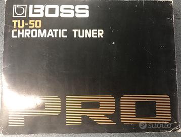 BOSS TU-50 CHROMATIC TUNER