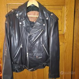 giubbotto in vera pelle "CHIODO"