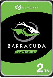 Seagate BarraCuda 2TB, Unità disco interna, 3.5",