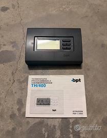 Termostato programmabile BPT TH/400 con manuale