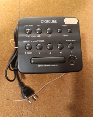 Radiosveglia Vintage Sony Digicube