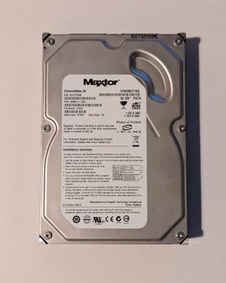Hard Disk Maxtor DiamondMax 20 80GB PATA IDE 3.5"