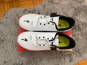 scarpe ciclismo specialized Torch 1.0 Tg43 bianche