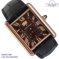 CARTIER Tank Louis Cartier 30MM brown pink gold