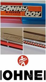 Armonica a bocca vintage "Sonny Boy" M. Hohner.