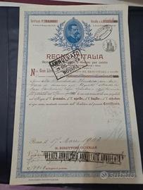 Debito pubblico Regno d'Italia 1903 al 4.50%