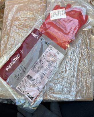 12 paia Guanto ansell ALPHATEC® 15-554 tg. 9
