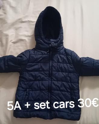 Giubbotti bambino 5/6A + set inverno 7pz