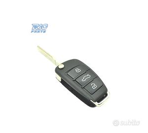 CALOTTA CHIAVE AUDI QUADRATA 3 PULSANTI SPADA LATE