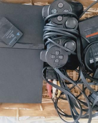 PlayStation 2 completa con memory card