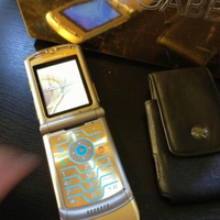 Cellulare Raz.V3 Gold Dolce&Gabbana