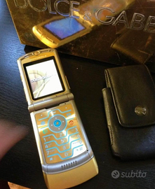 Cellulare Raz.V3 Gold Dolce&Gabbana