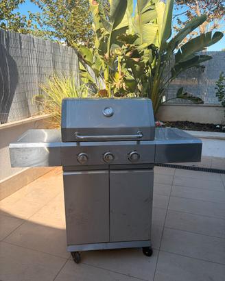 Barbecue a gas  bruciatori in acciaio inox – 9 kW